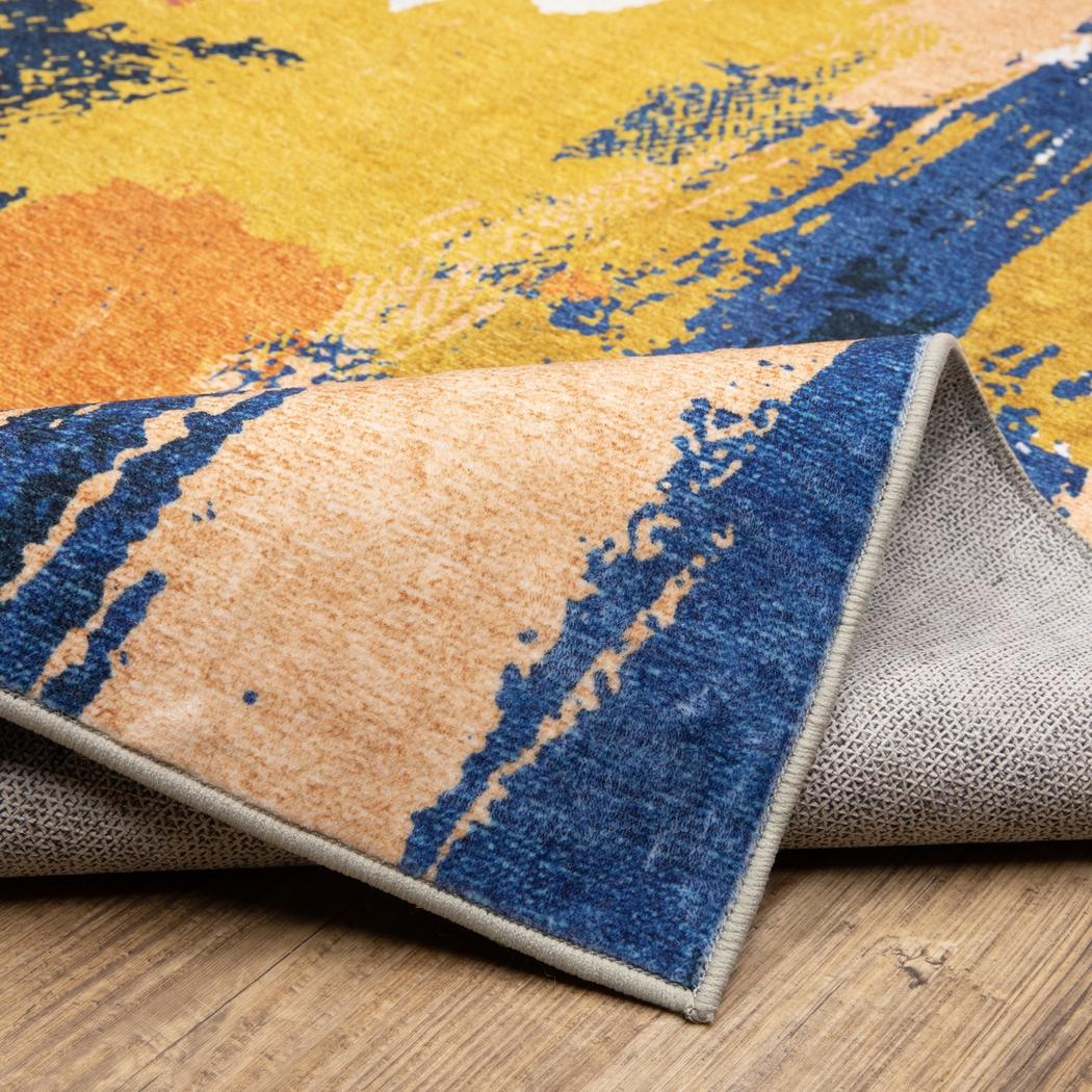 Wolfworth Multi 5' x 7' Rug - Thumbnail - Image 8