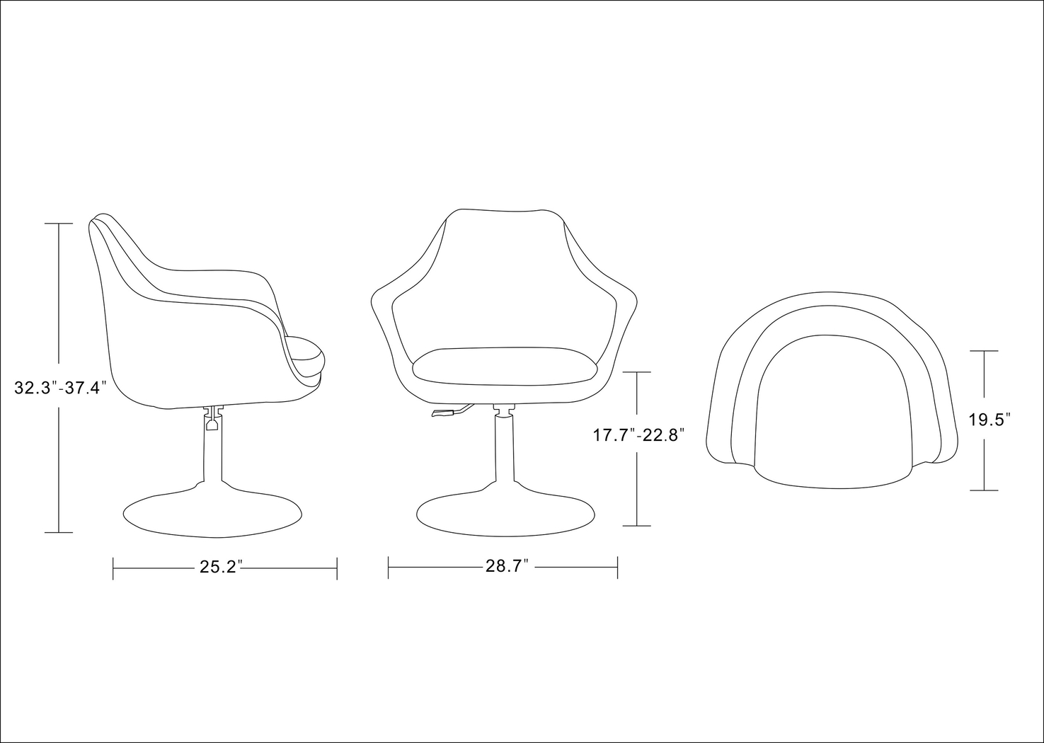 Wollesen Red Accent Chair - Thumbnail - Image 6