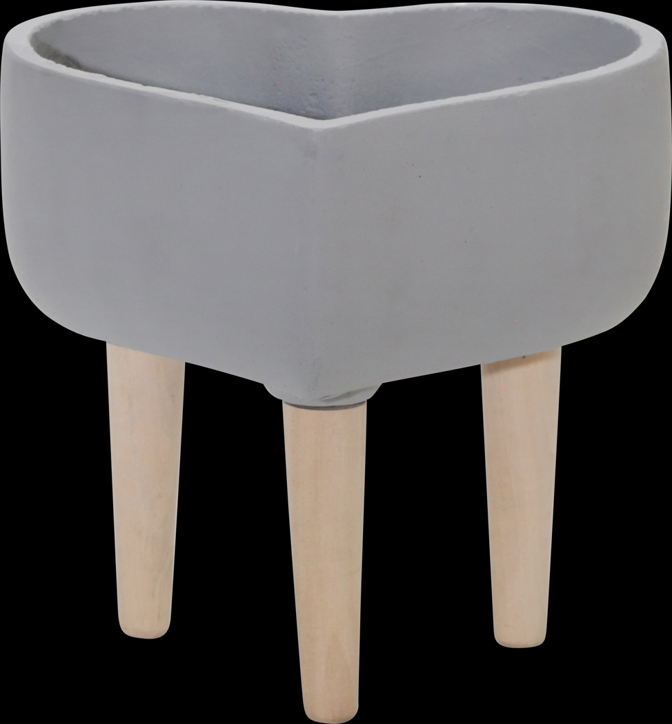 Wommble Gray Small Planter - Thumbnail - Image 1