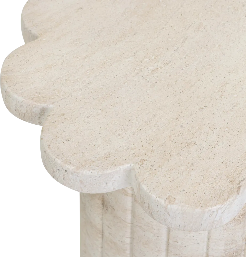 Wondercloud Outdoor Tan Side Table - Thumbnail - Image 5