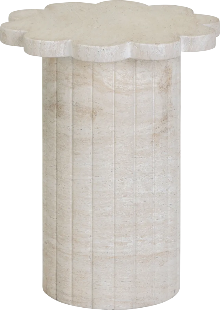 Wondercloud Outdoor Tan Side Table - Thumbnail - Image 1