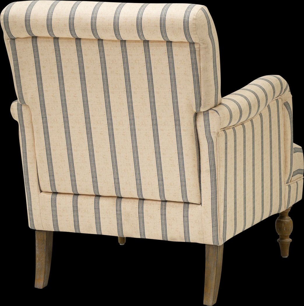 Wonderhive Beige Accent Chair - Thumbnail - Image 5
