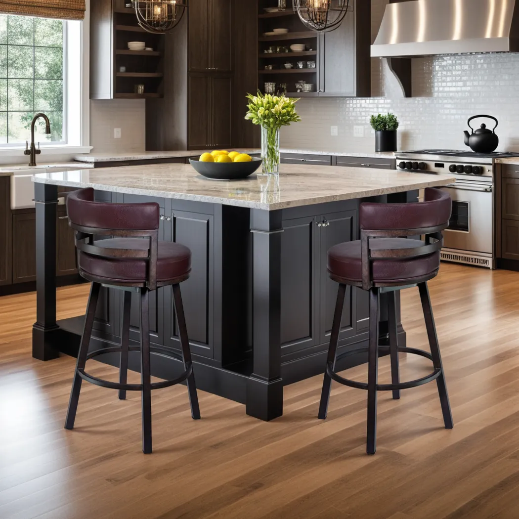 Wonderrover I Brown Counter Height Stool - Thumbnail - Image 2