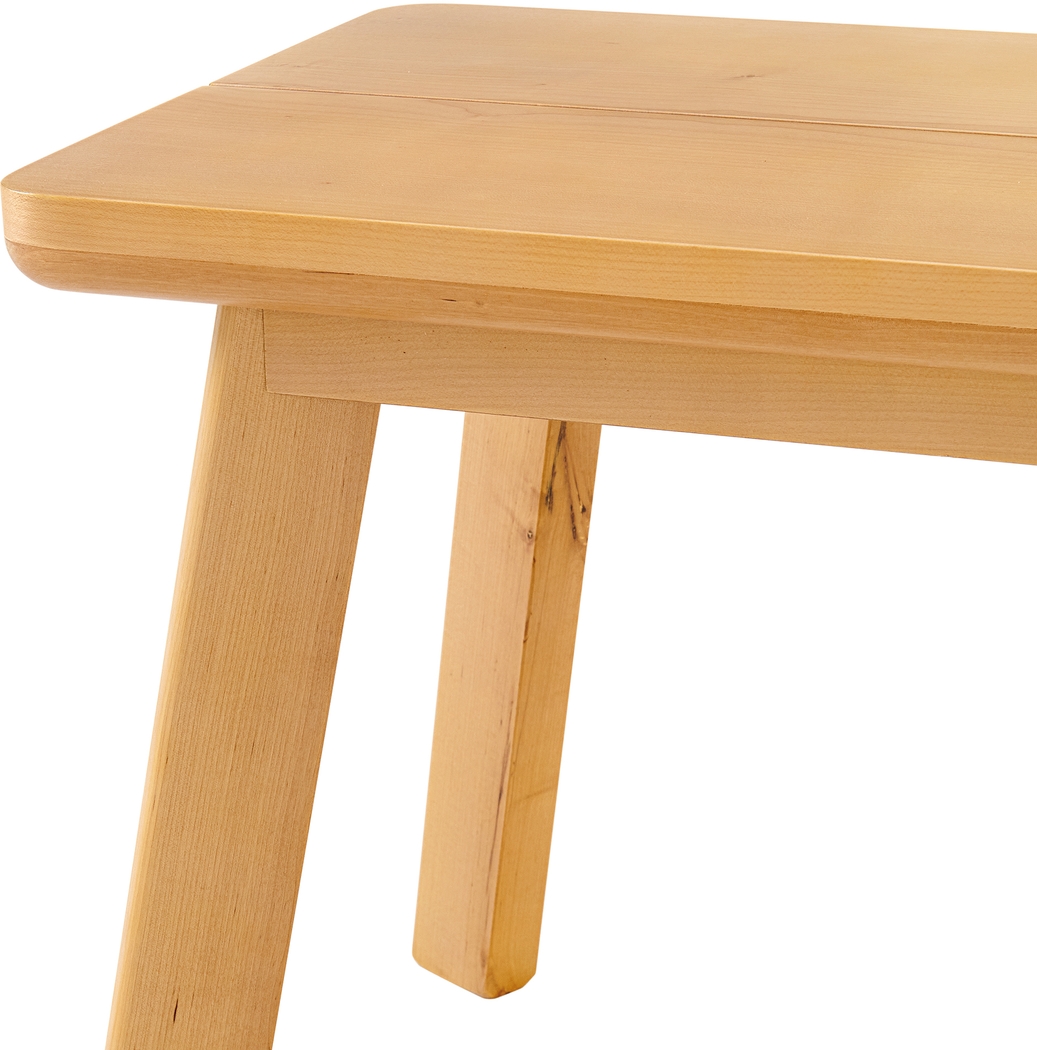 Wonderstone Brown Dining Bench - Thumbnail - Image 4