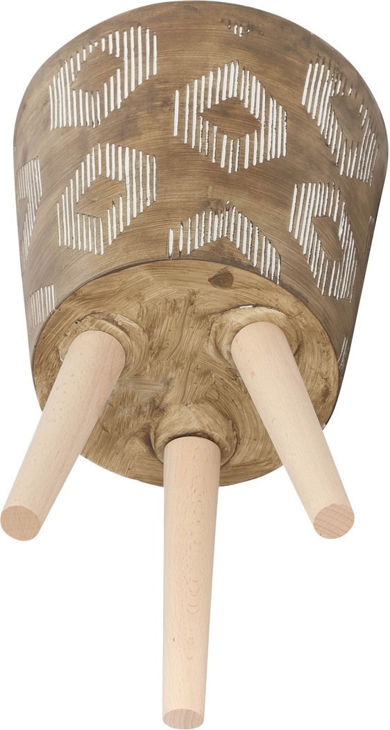 Woodaire Brown Planter, Set of 2 - Thumbnail - Image 6