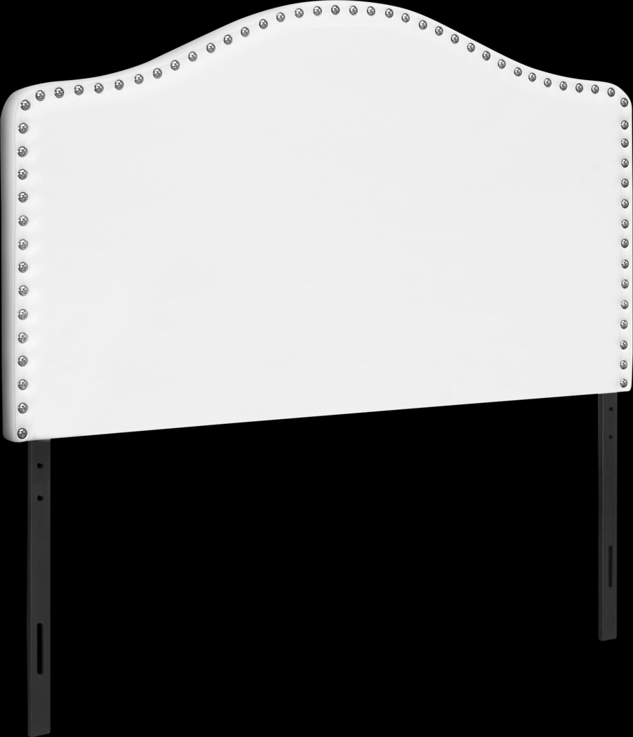 Woodbee White Twin Headboard - Thumbnail - Image 1