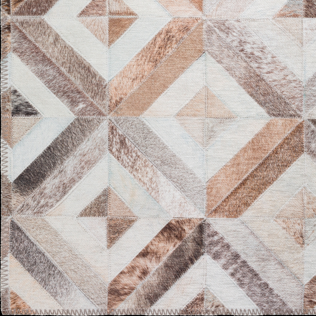 Woodbend Beige 3' x 5' Rug - Thumbnail - Image 3