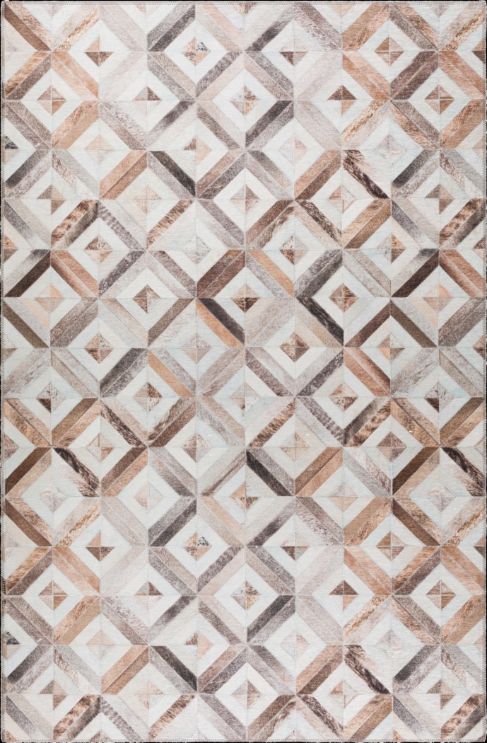 Woodbend Beige 3' x 5' Rug - Thumbnail - Image 1