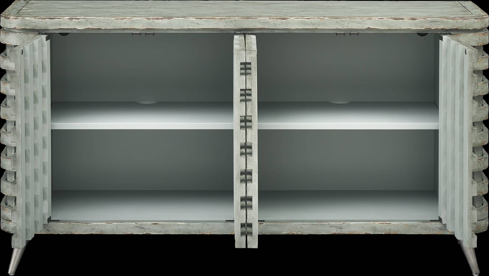 Woodbine Green 4 Door Credenza - Thumbnail - Image 4