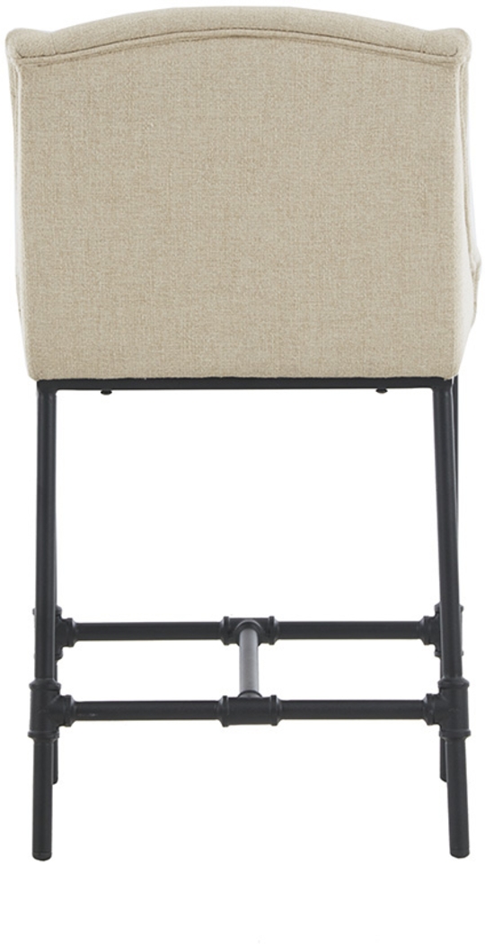 Woodbriar Beige Counter Height Stool - Thumbnail - Image 4