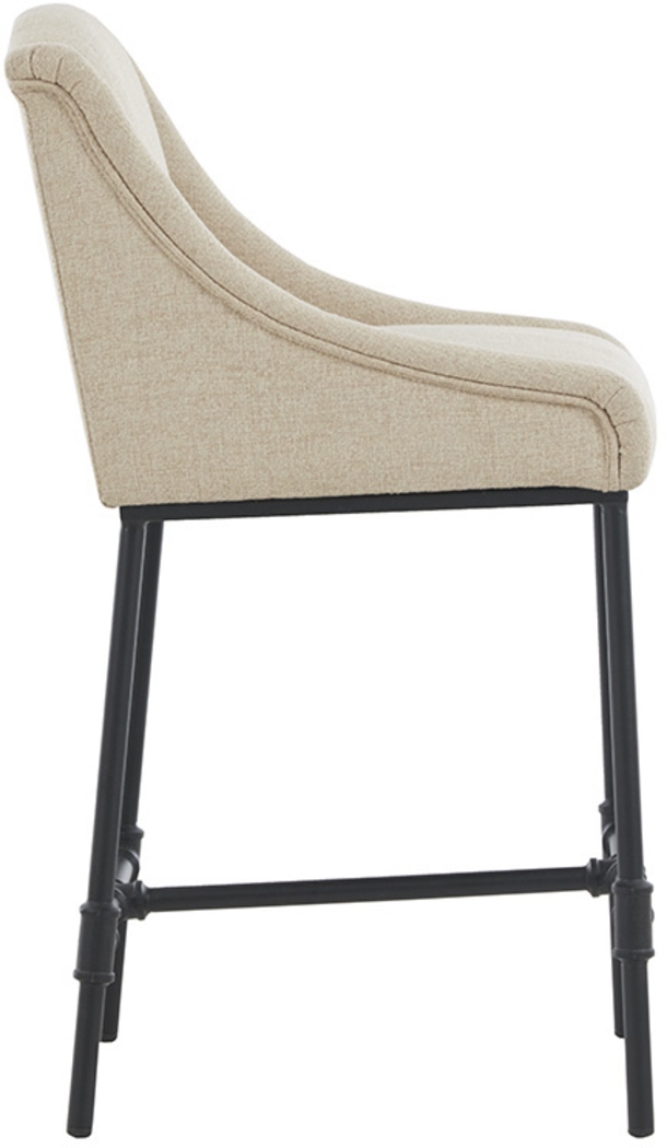 Woodbriar Beige Counter Height Stool - Thumbnail - Image 6