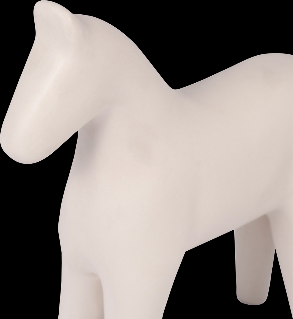 Woodbridle White 7 in. Horse Sculpture - Thumbnail - Image 5