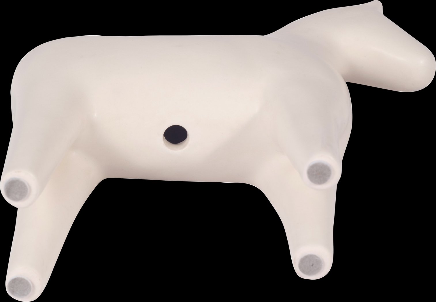 Woodbridle White 7 in. Horse Sculpture - Thumbnail - Image 6