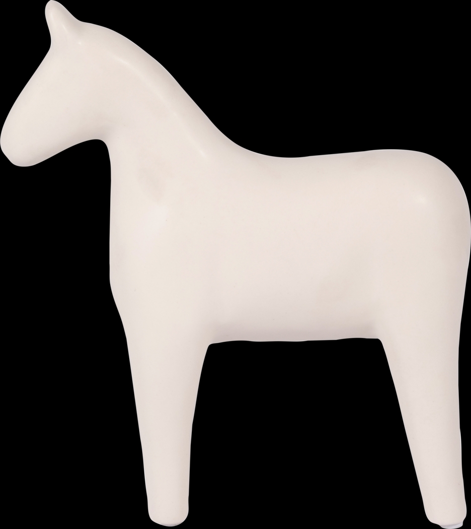 Woodbridle White 7 in. Horse Sculpture - Thumbnail - Image 1
