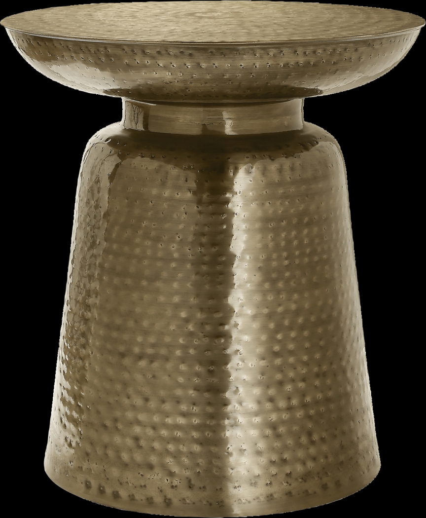 Woodbrier Gold Accent Table - Thumbnail - Image 1