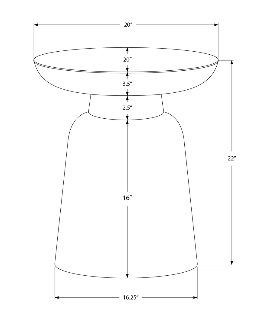 Woodbrier White Accent Table - Thumbnail - Image 6