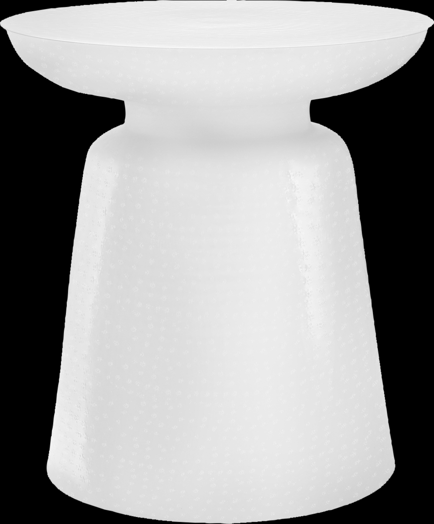 Woodbrier White Accent Table - Thumbnail - Image 1