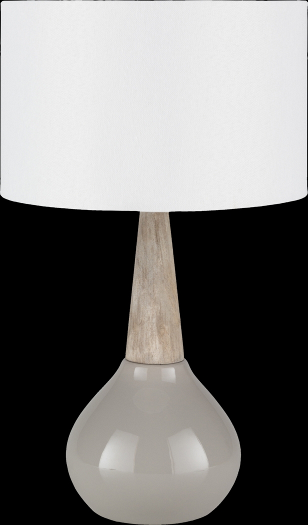 Woodburn Way Gray Lamp - Thumbnail - Image 1