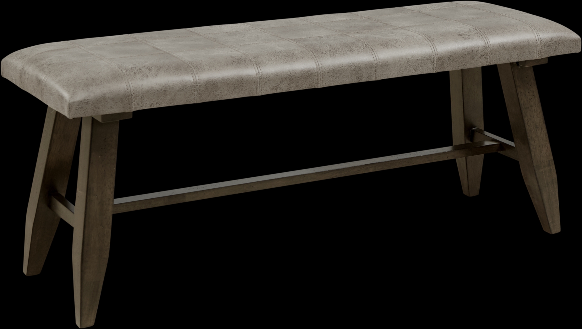 Woodcote Gray Bench - Thumbnail - Image 1