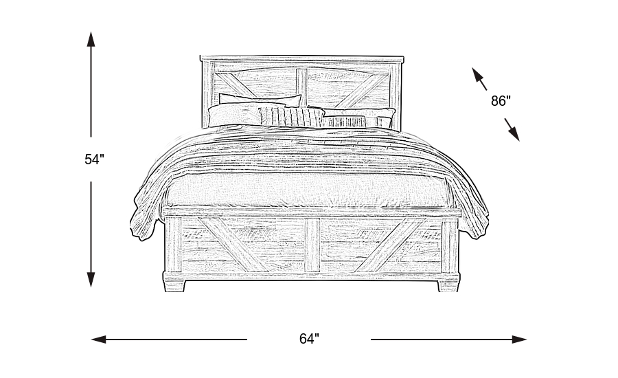 Dimension Image. Please refer to the Dimension Tab on this page for dimension details.