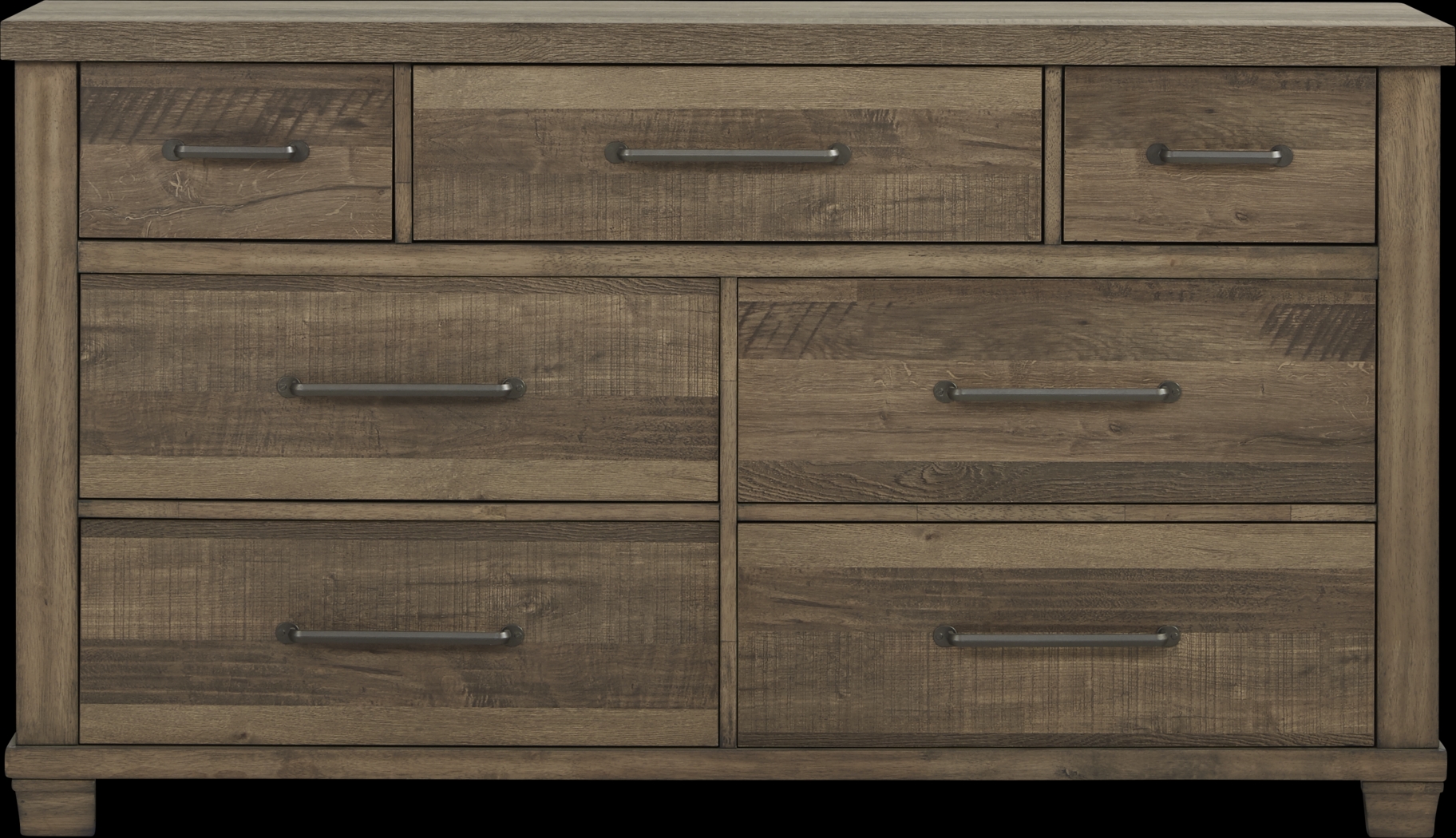 Woodcreek Brown 5 Pc Queen Panel Bedroom - Thumbnail - Image 5