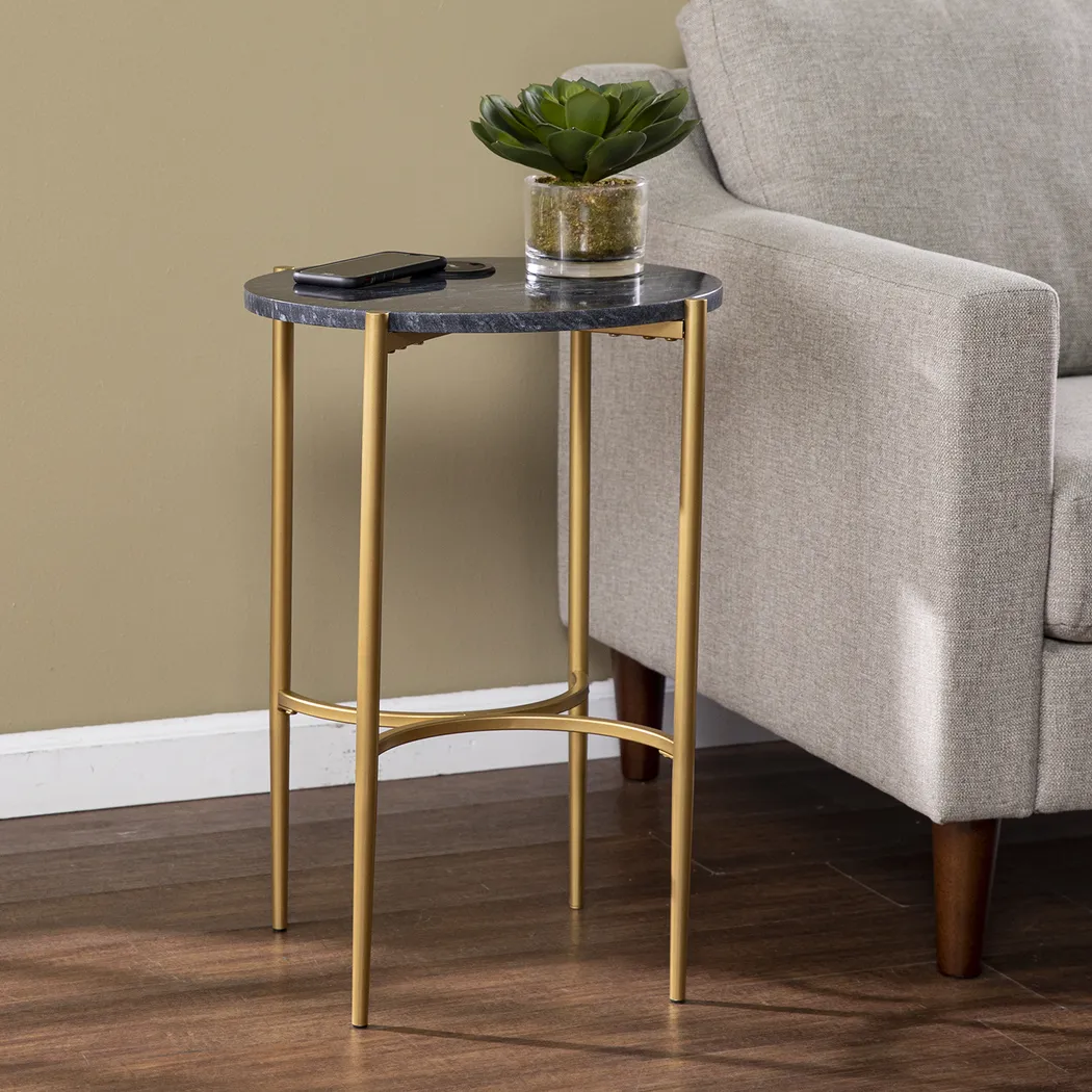 Woodcroft Black Accent Table - Image 6