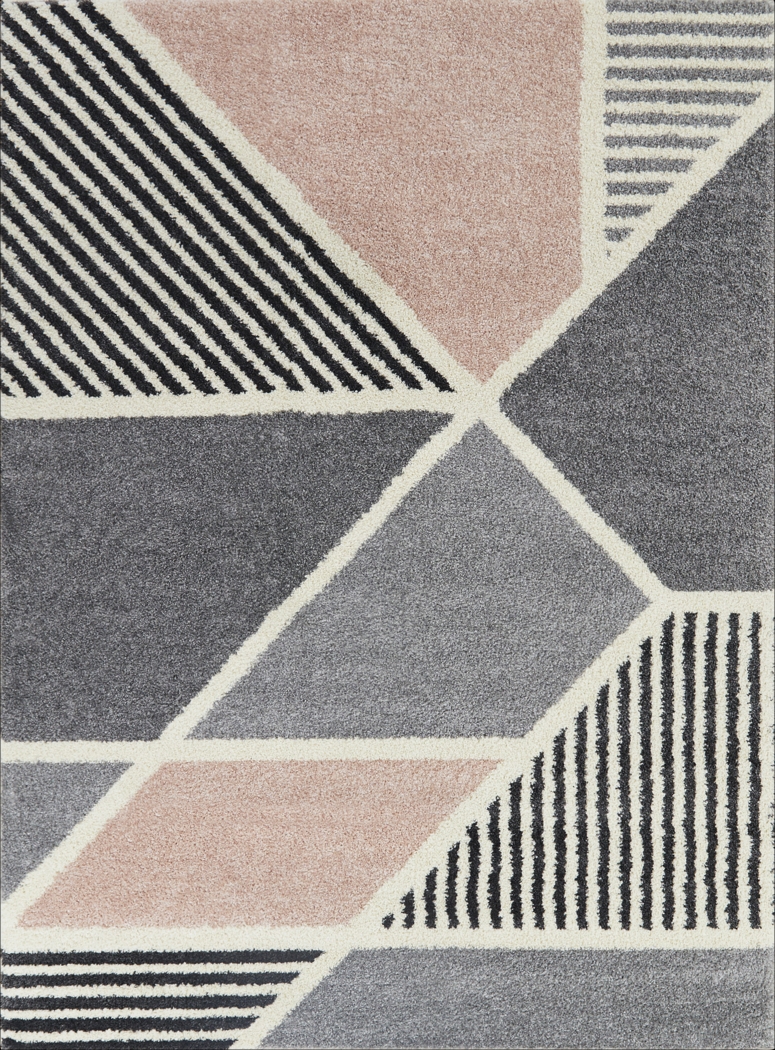 Woodfall Pink 7'10 x 10' Rug - Thumbnail - Image 1