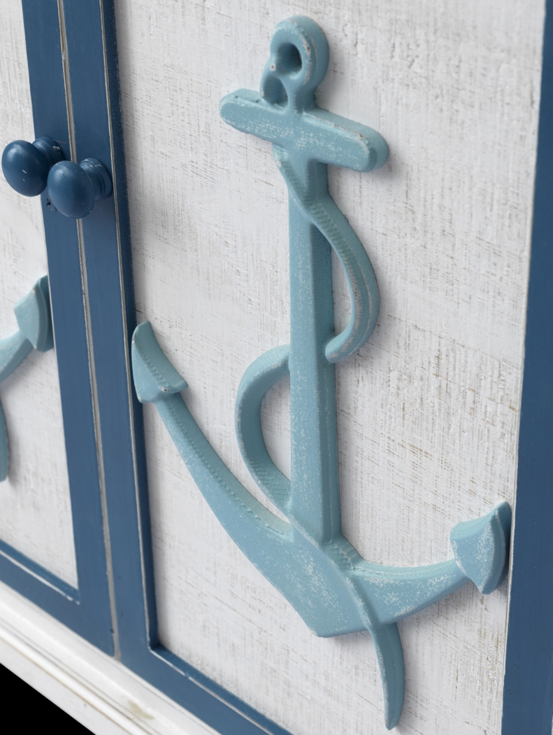 Woodfern White Accent Cabinet - Thumbnail - Image 4