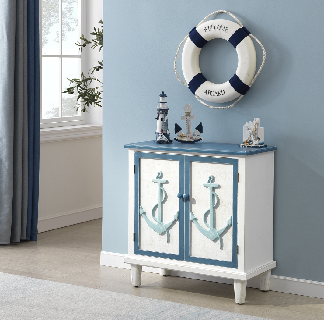 Woodfern White Accent Cabinet - Thumbnail - Image 6
