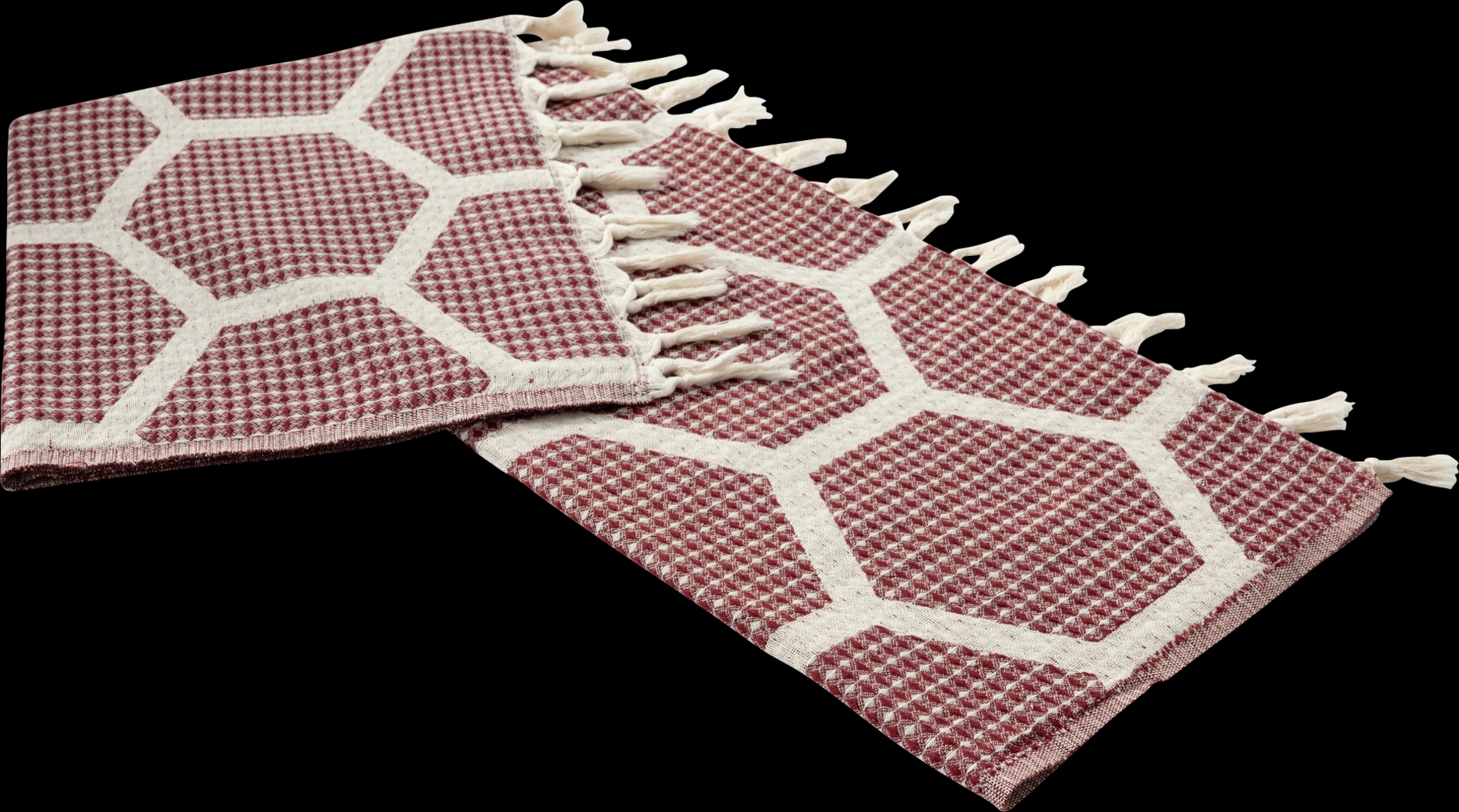 Woodgaler Red Throw Blanket - Thumbnail - Image 4