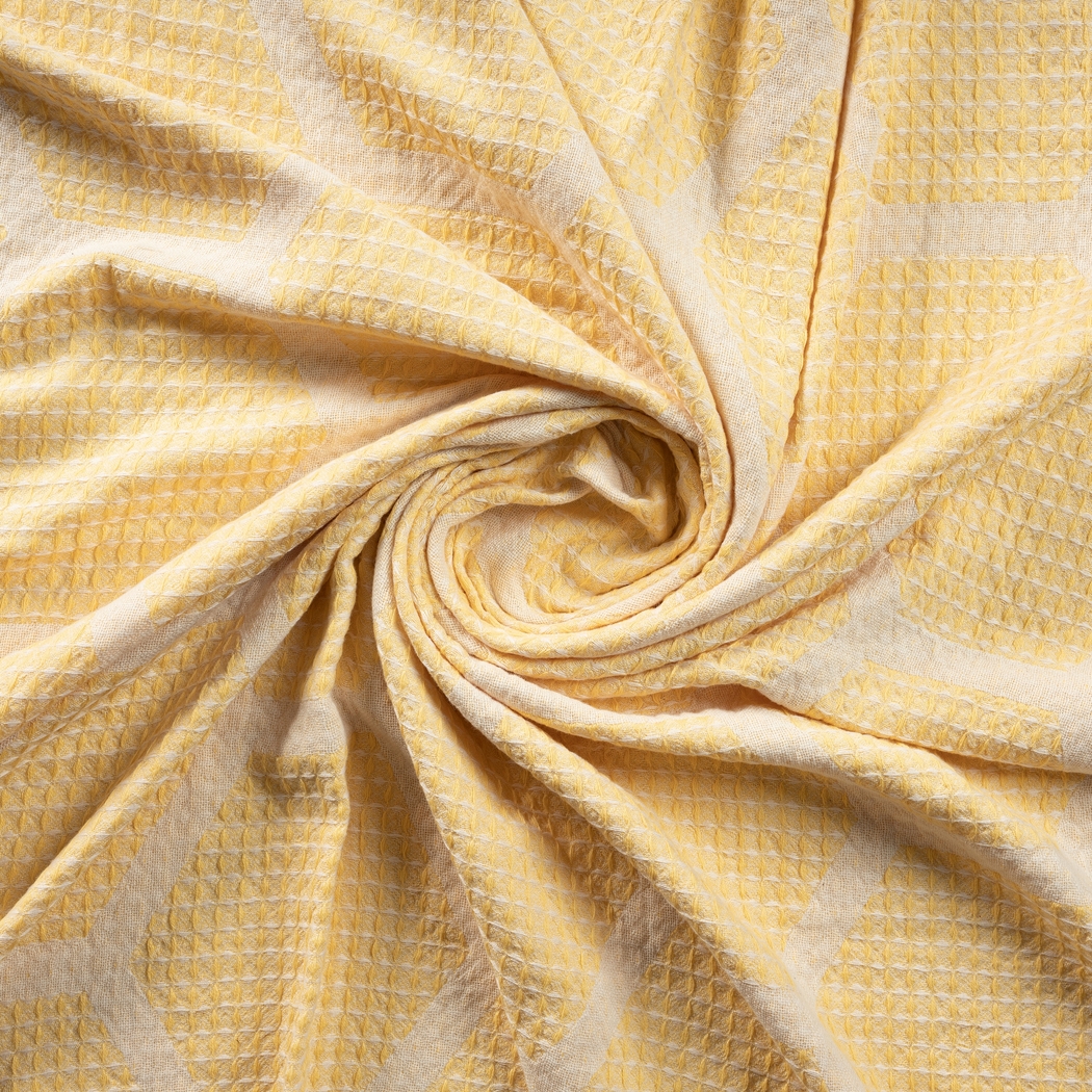 Woodgaler Yellow Throw Blanket - Thumbnail - Image 7
