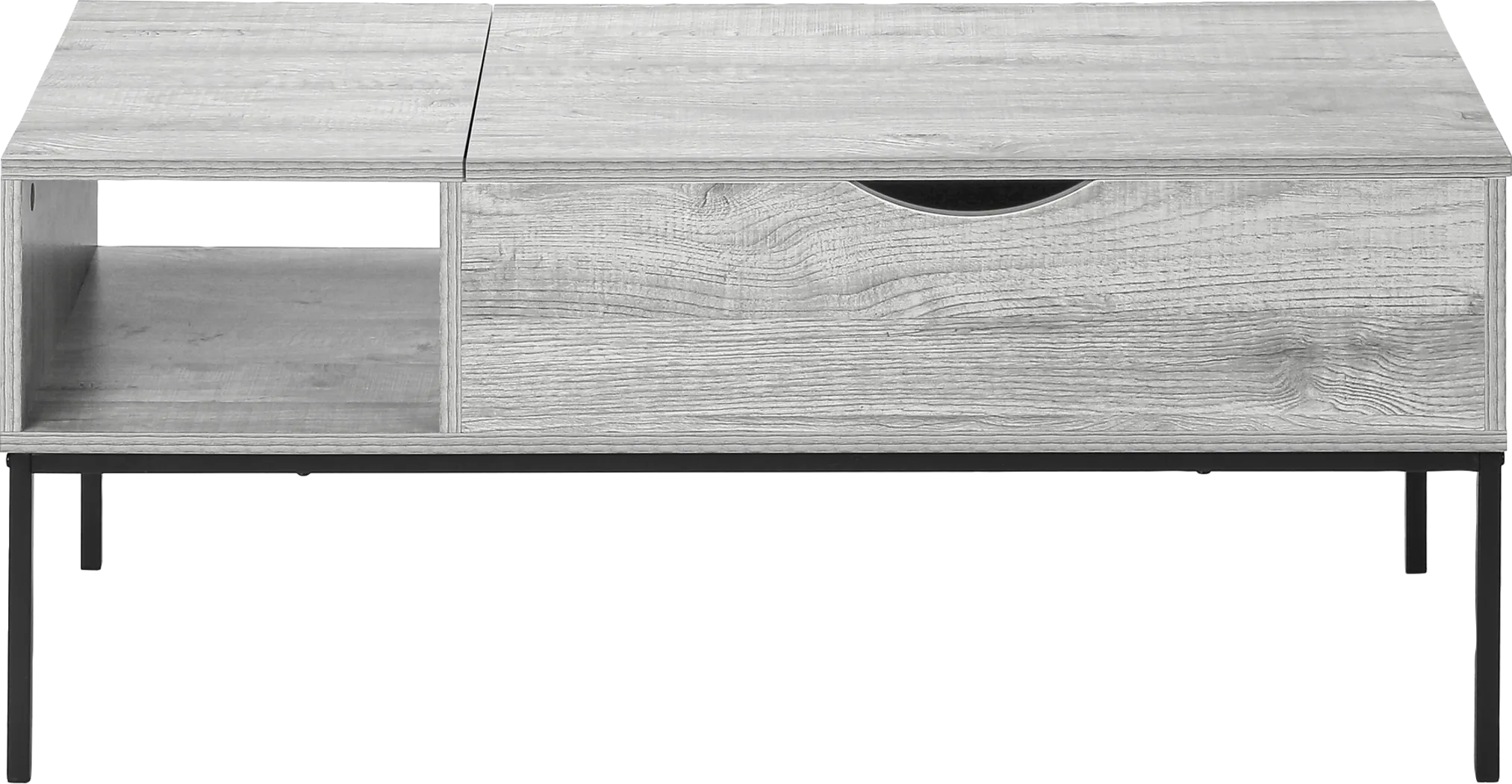 Woodglynn Gray Lift Top Cocktail Table - Image 8