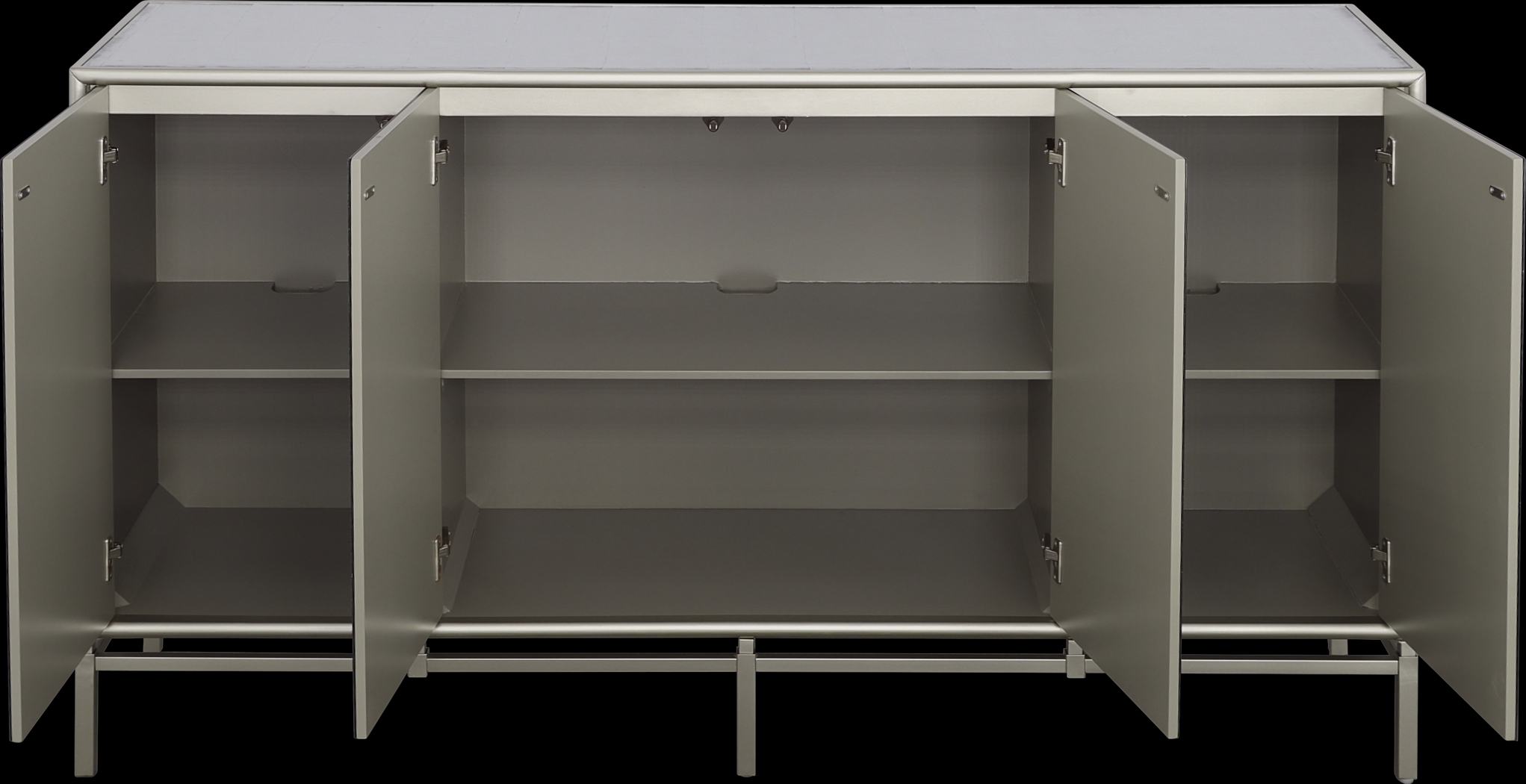 Woodgreen Silver Credenza - Thumbnail - Image 4