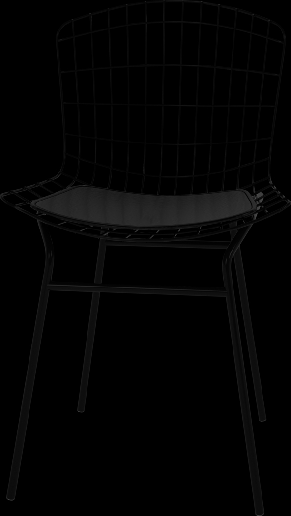 Woodhue Black Side Chair, Set of 2 - Thumbnail - Image 2