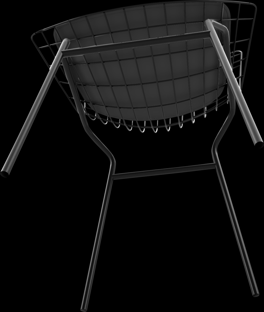 Woodhue Black Side Chair, Set of 2 - Thumbnail - Image 3