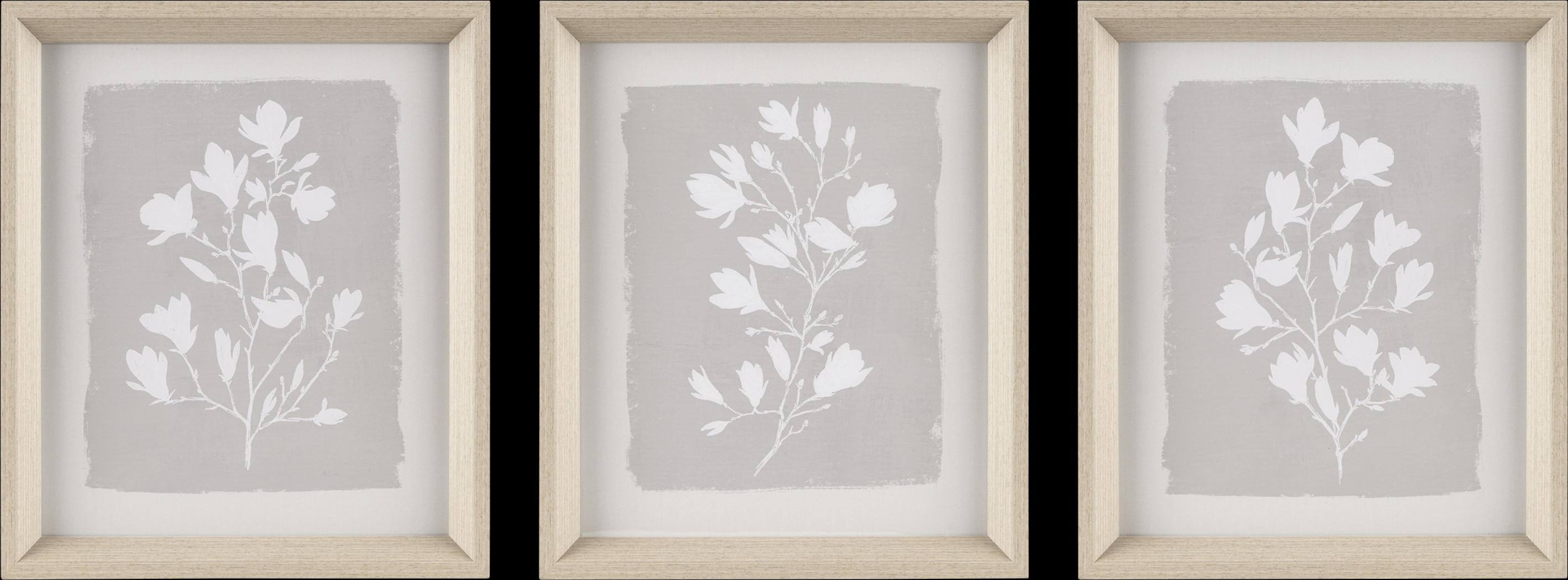 Woodhut Beige Wall Decor, Set of 3 - Thumbnail - Image 1