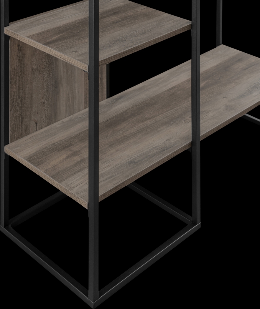 Woodknoll Gray Hall Tree - Thumbnail - Image 4