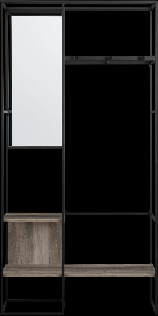 Woodknoll Gray Hall Tree - Thumbnail - Image 1