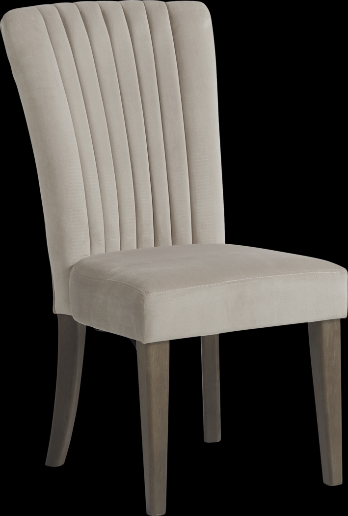 Woodland Avenue Beige Side Chair - Thumbnail - Image 1