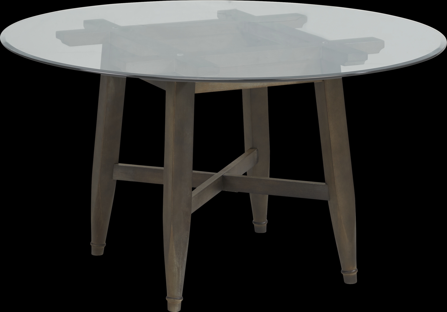 Woodland Avenue Brown 48 in. Round Dining Table - Thumbnail - Image 1