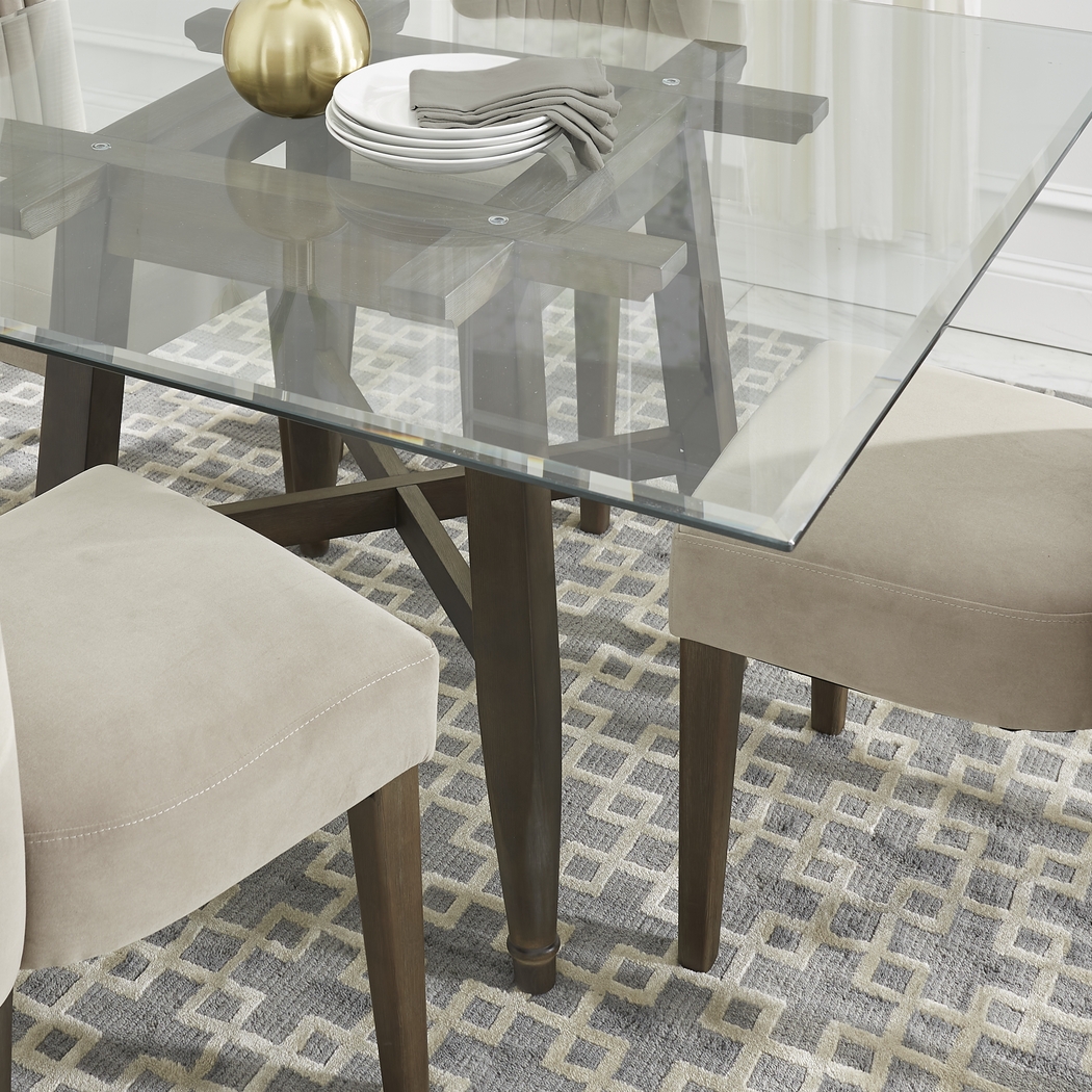 Woodland Avenue Brown Square Dining Table - Thumbnail - Image 2