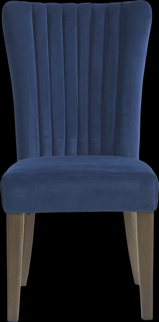 Woodland Avenue Brown 5 Pc Round Dining Set with Sapphire Chairs - Thumbnail - Image 5