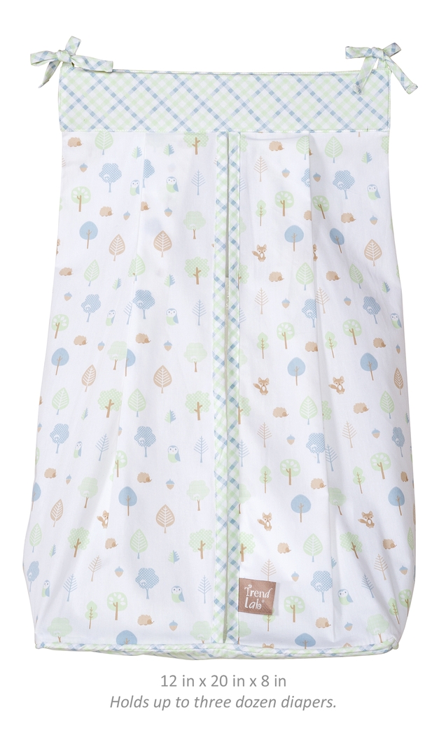 Woodland Storytime Blue 6 Pc Baby Bedding Set - Thumbnail - Image 7