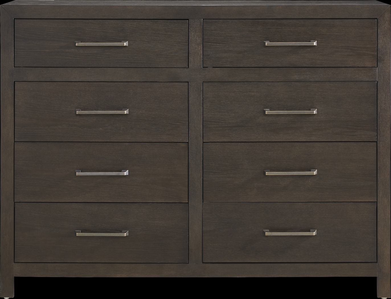 Woodley Dark Brown 6 Pc Queen Panel Bedroom - Thumbnail - Image 5