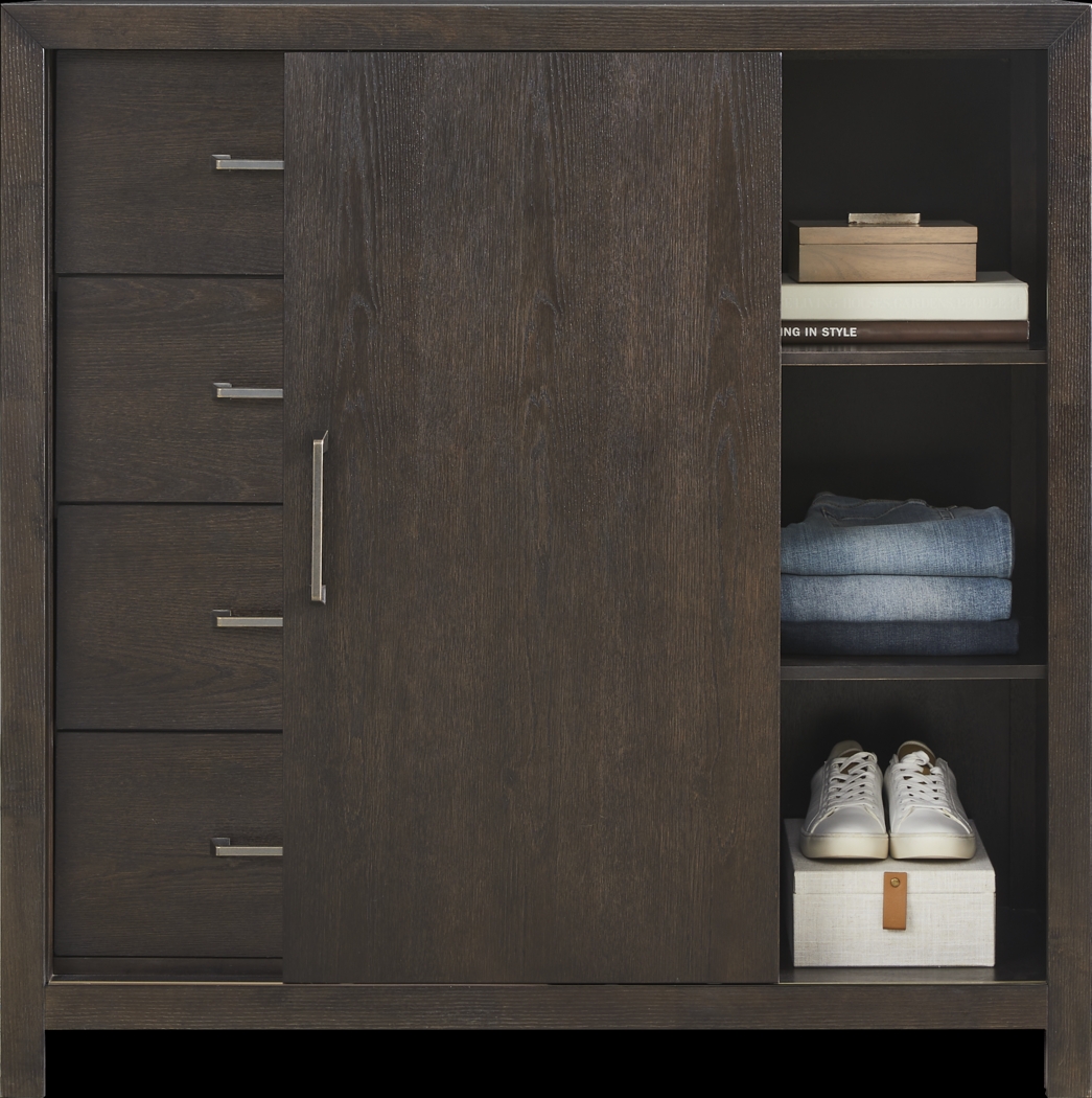 Woodley Dark Brown Gentleman's Chest - Thumbnail - Image 2