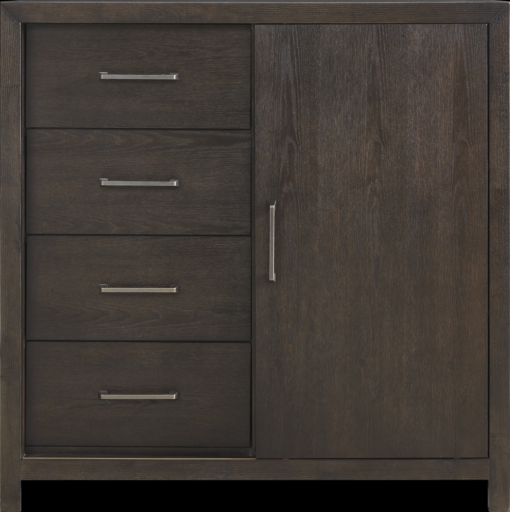 Woodley Dark Brown Gentleman's Chest - Thumbnail - Image 1