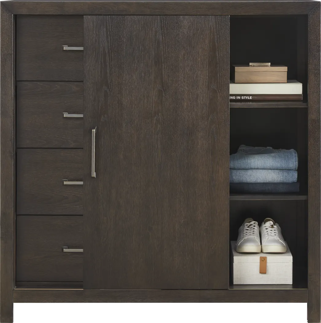 Woodley Dark Brown Gentleman's Chest - Thumbnail - Image 2