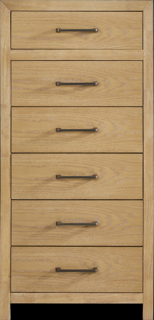 Woodley Natural 5 Pc King Upholstered Bedroom - Thumbnail - Image 6