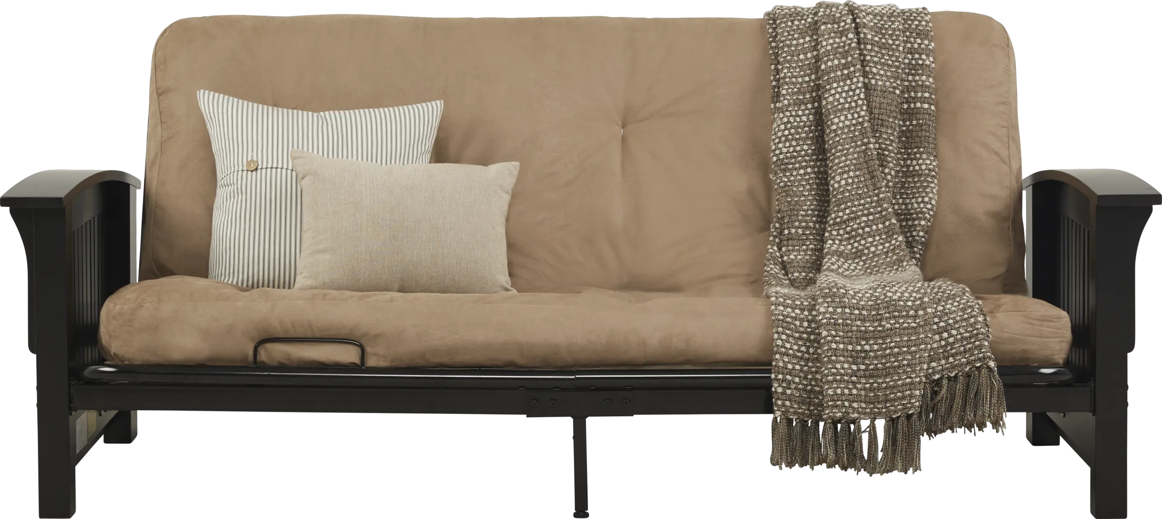 Woodlyn Black Futon - Thumbnail - Image 2