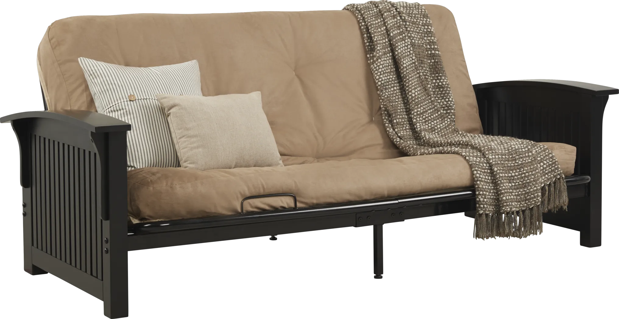 Woodlyn Black Futon - Thumbnail - Image 1